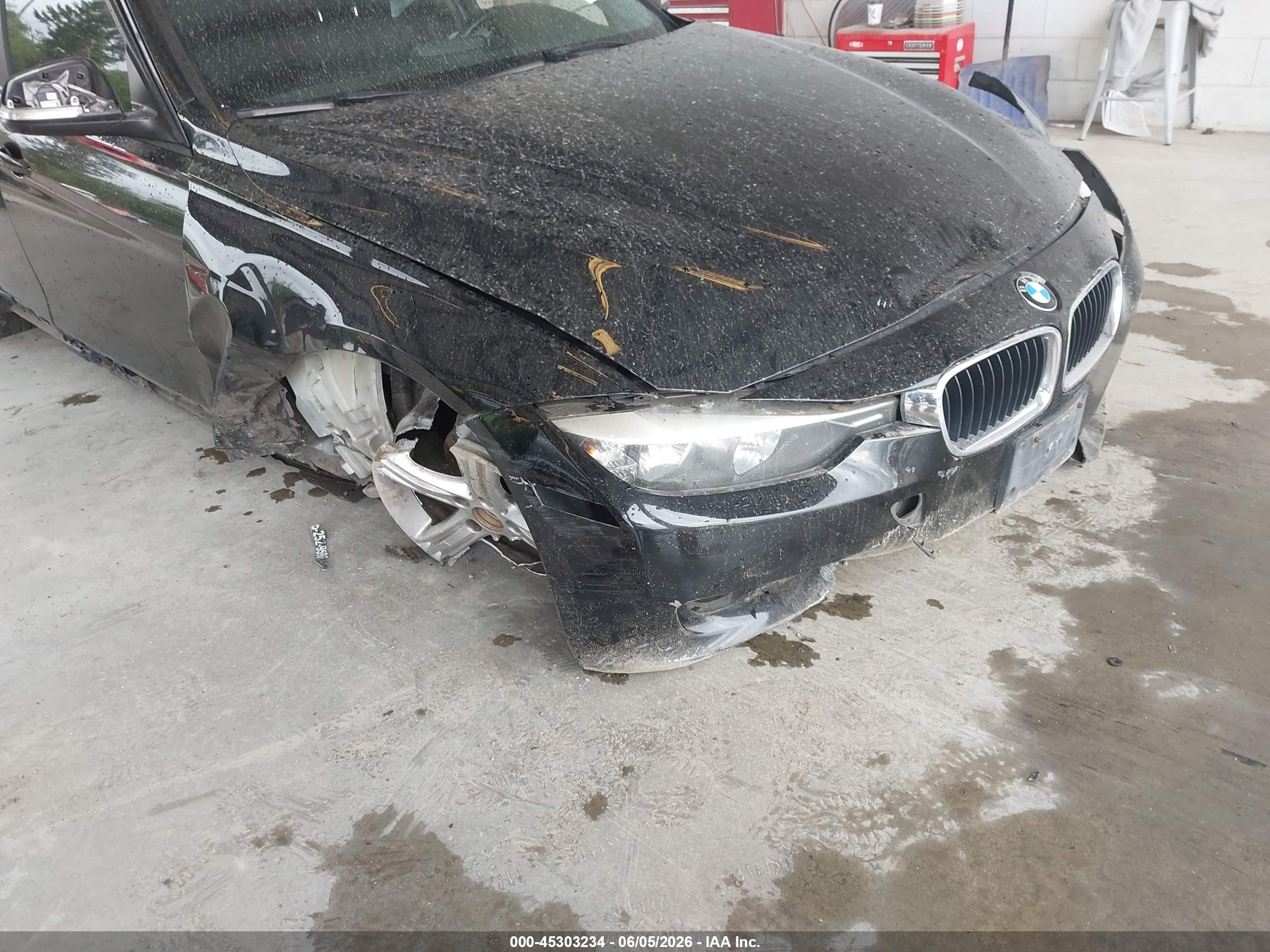 2013 Bmw 328i Black vin: WBA3A5G57DNP20846