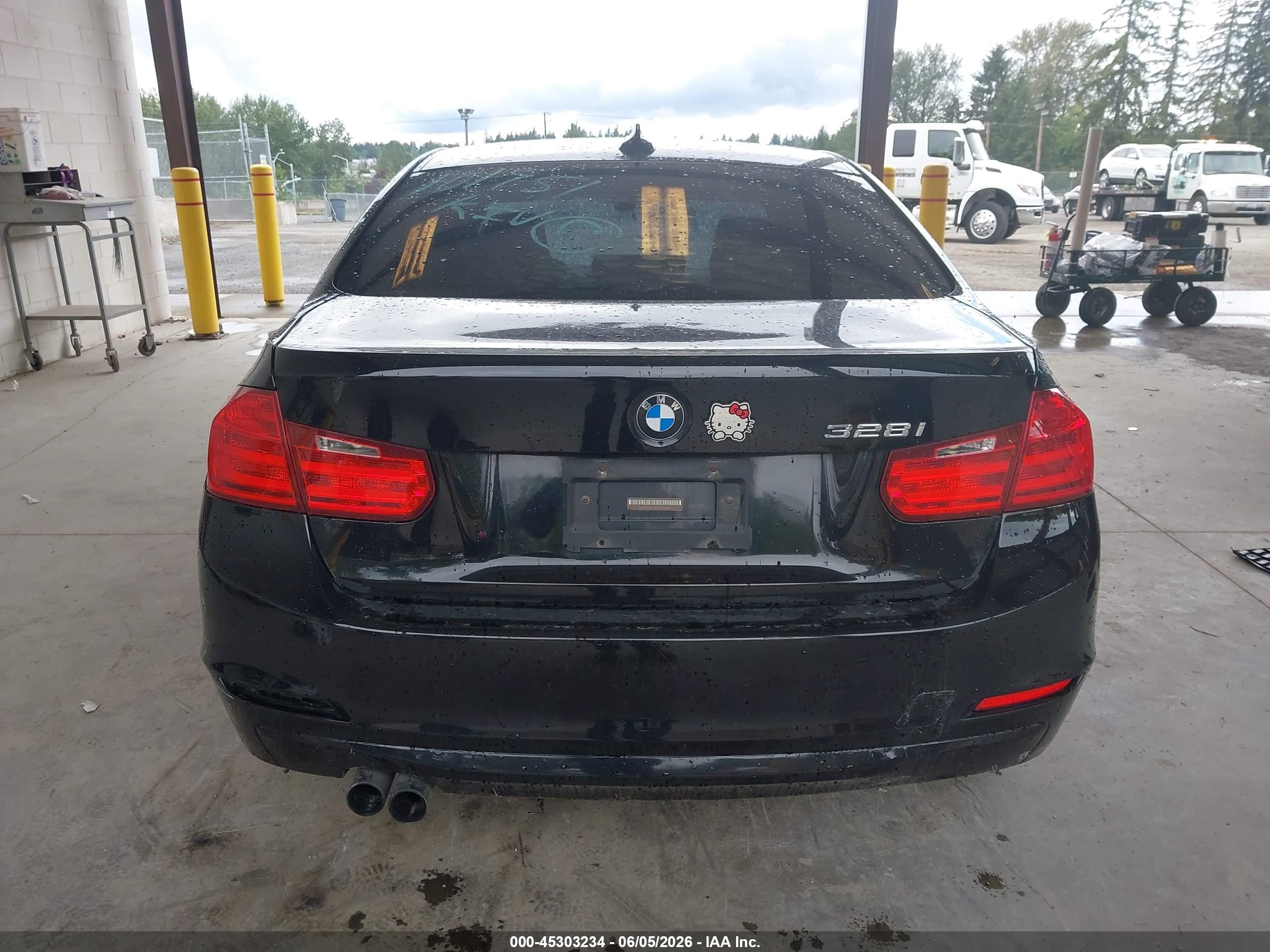2013 Bmw 328i Black vin: WBA3A5G57DNP20846