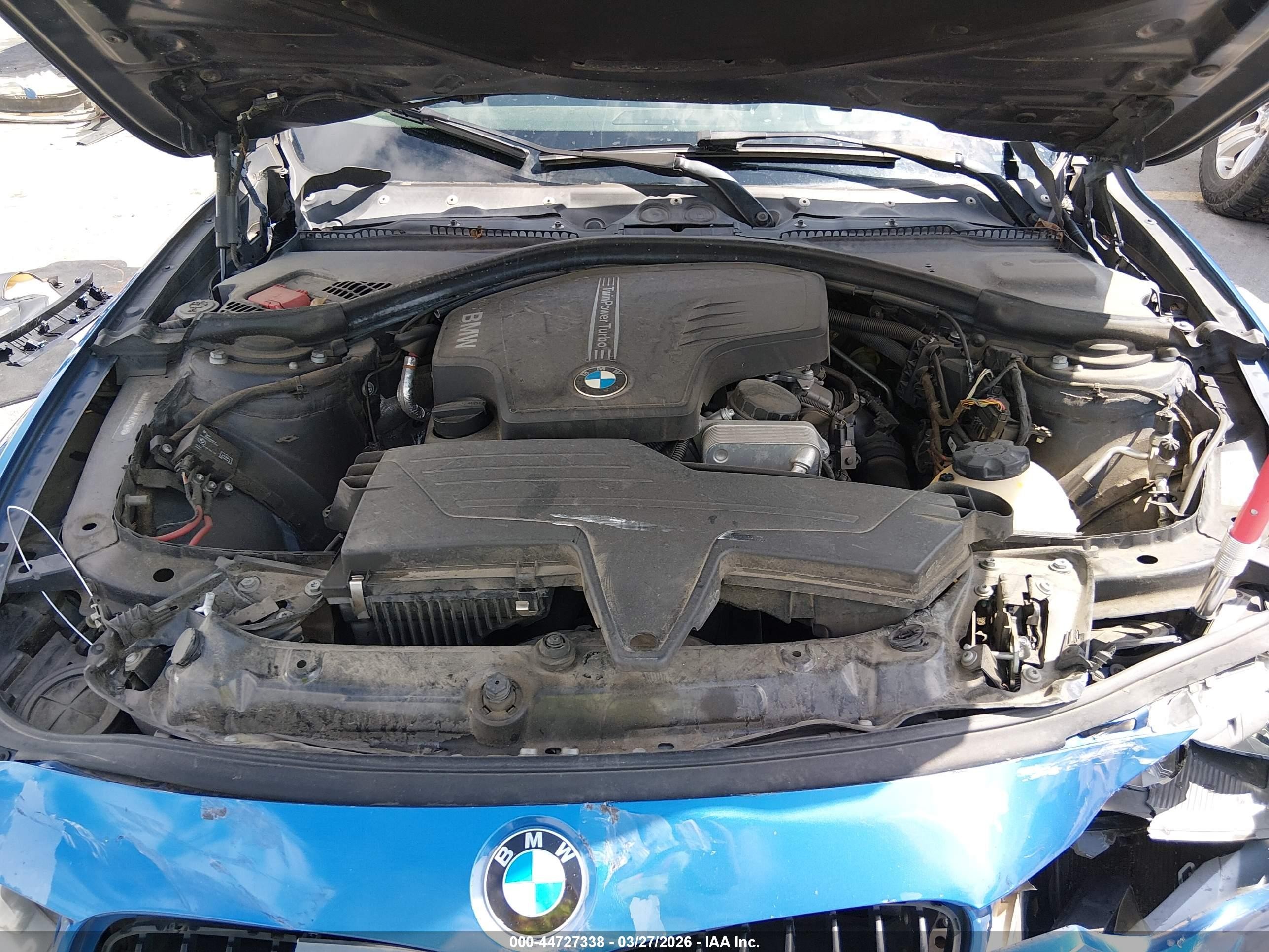 2014 Bmw 328i   Blue vin: WBA3A5G57ENP27524