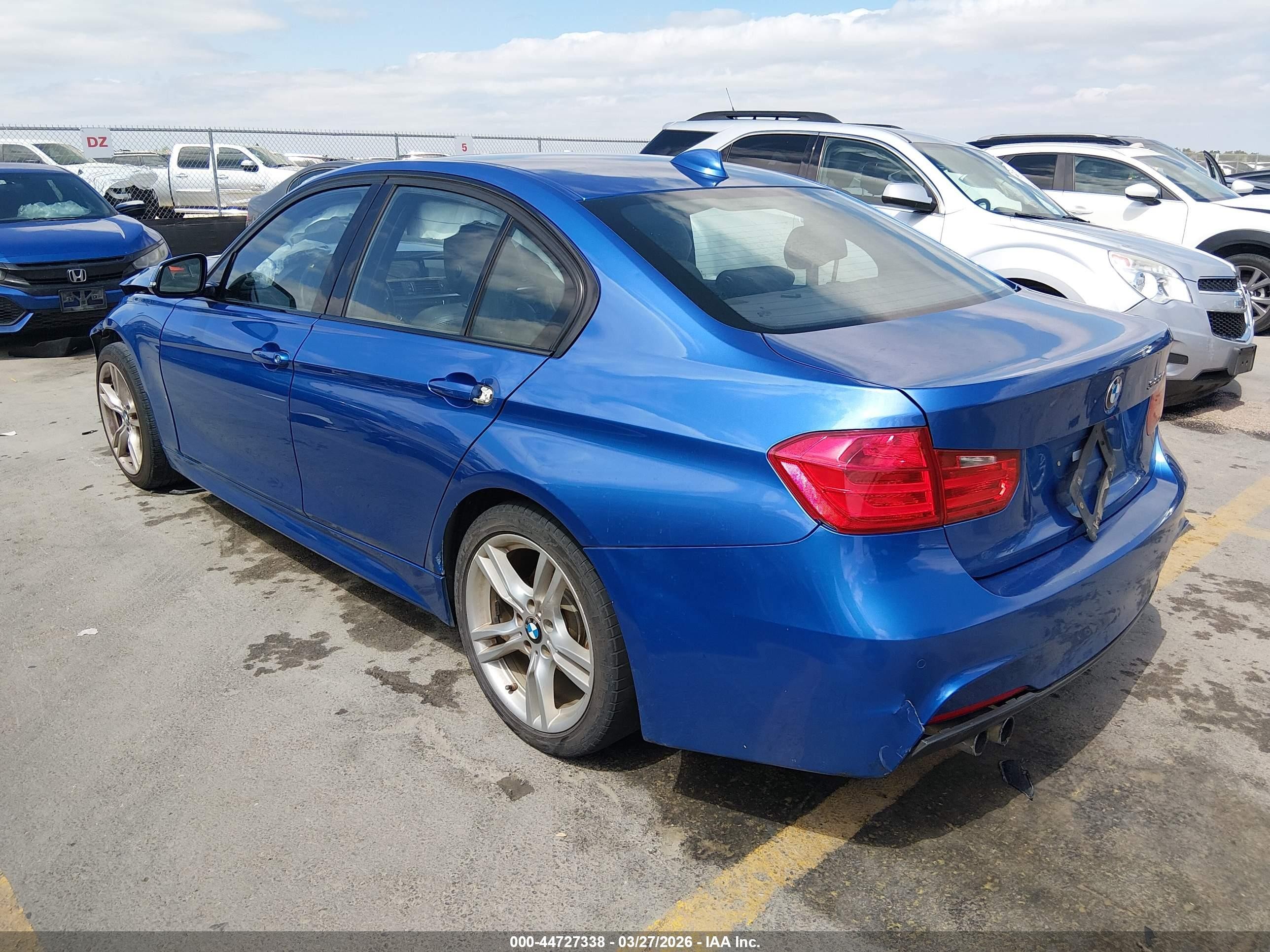 2014 Bmw 328i   Blue vin: WBA3A5G57ENP27524