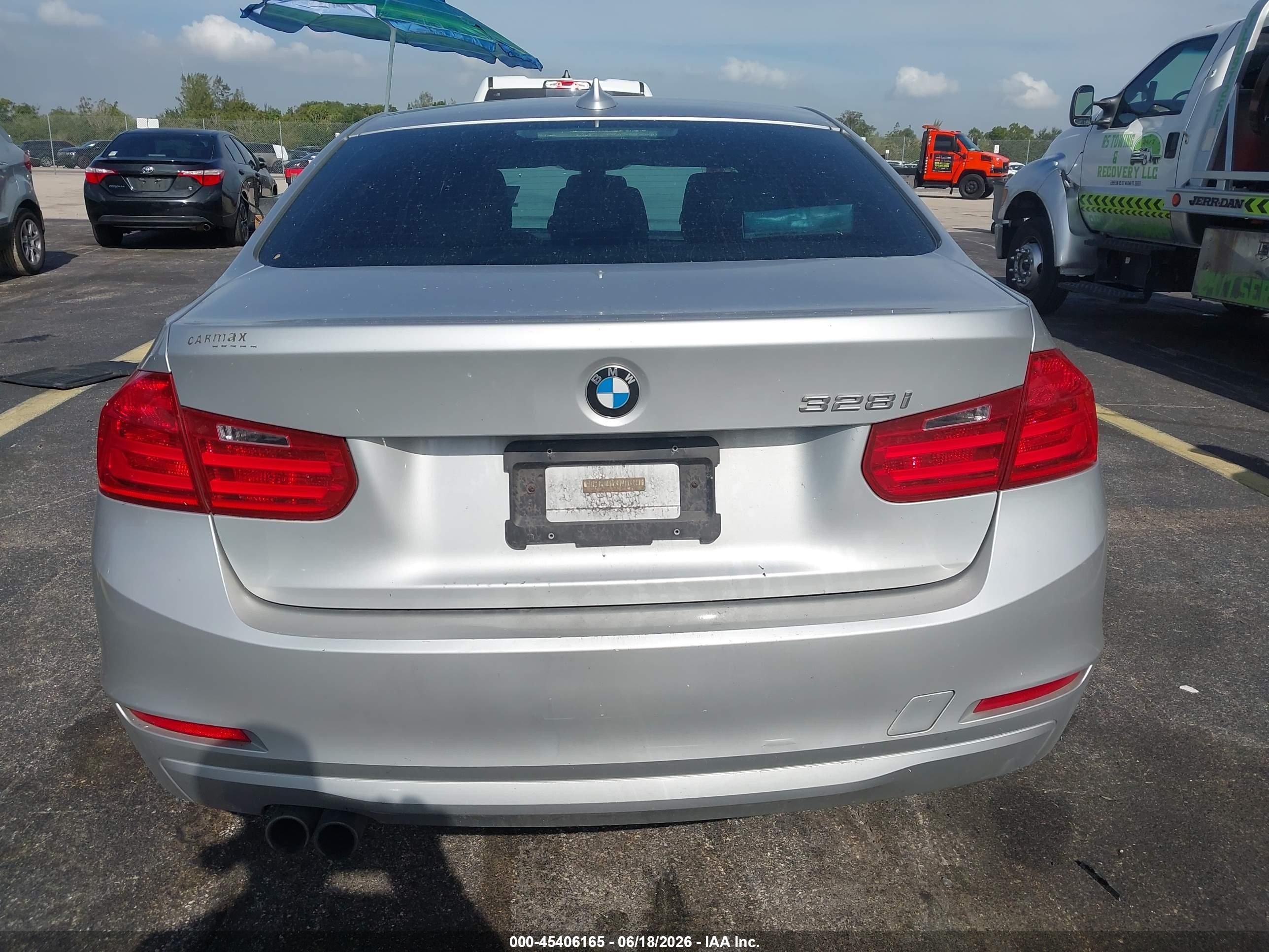 2014 Bmw 328i   Silver vin: WBA3A5G57ENP29774