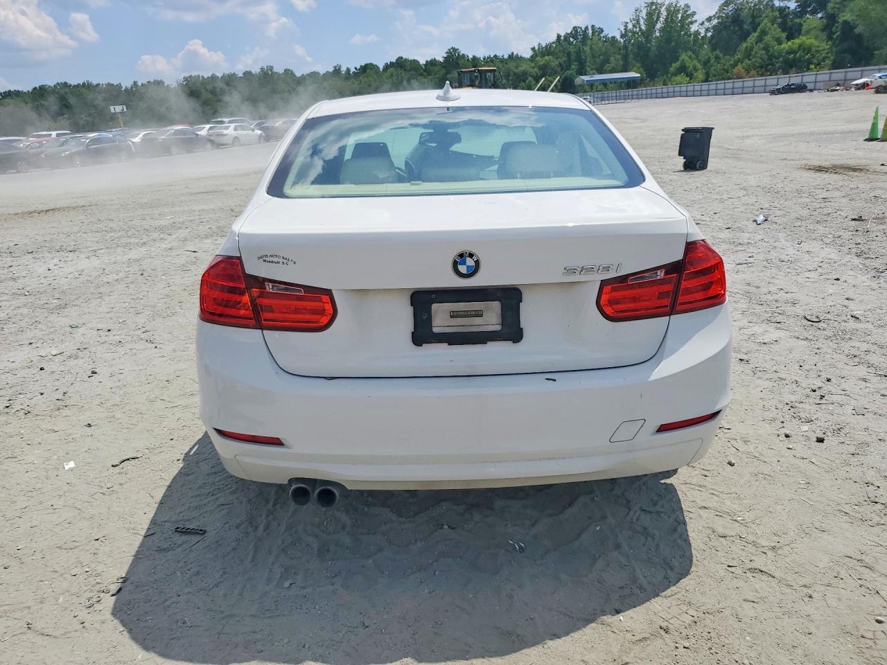 2015 Bmw 328 I White vin: WBA3A5G57FNP34913