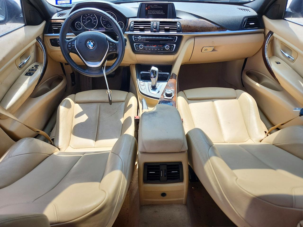 2015 Bmw 328 I White vin: WBA3A5G57FNP35284