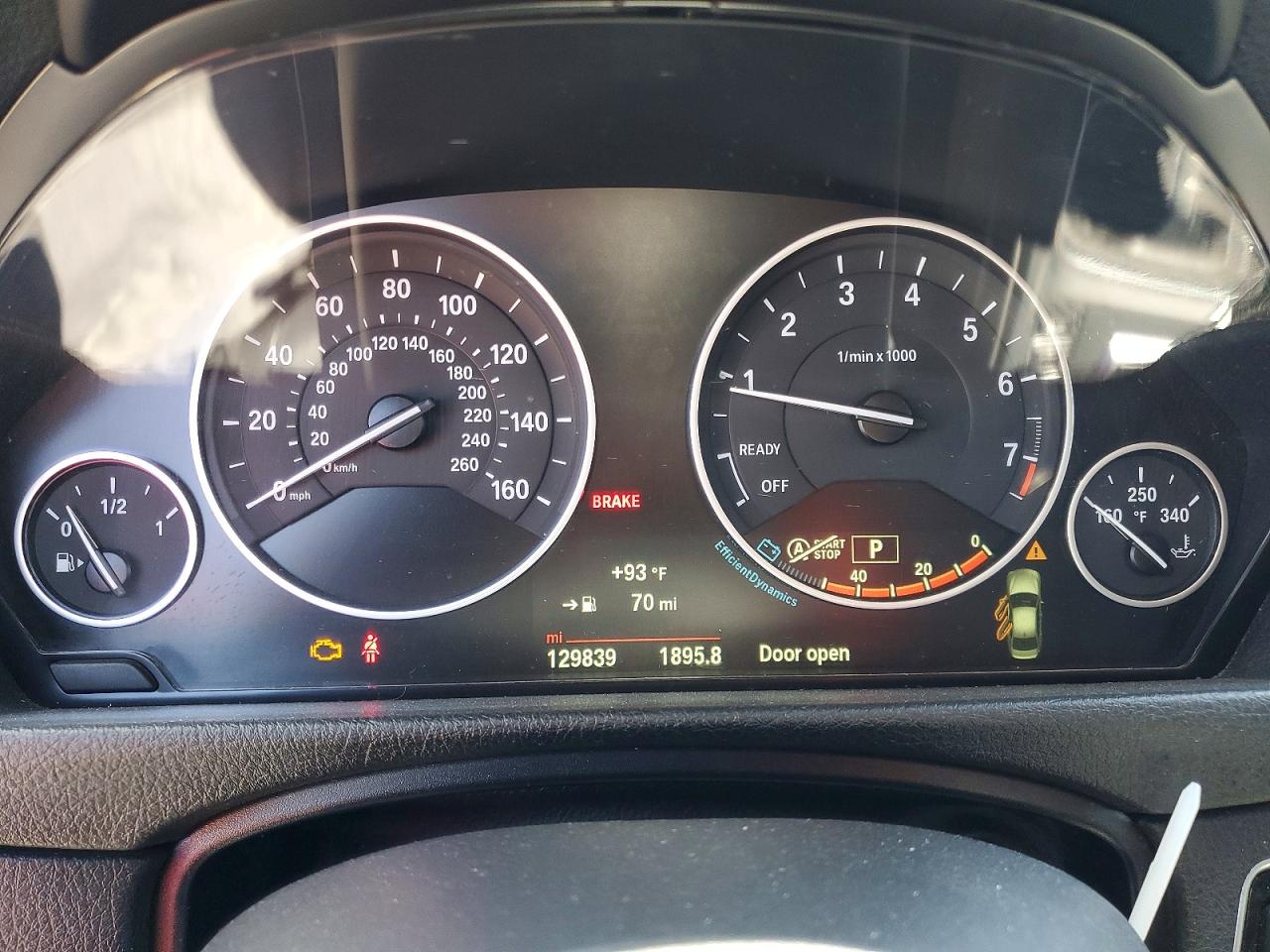 2015 Bmw 328 I Red vin: WBA3A5G57FNS89539