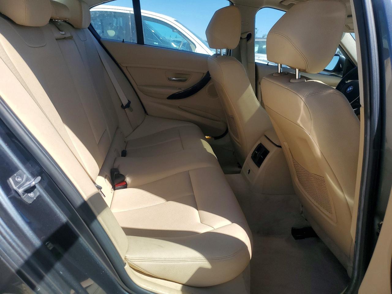 2015 Bmw 328 I Gray vin: WBA3A5G57FNS90870