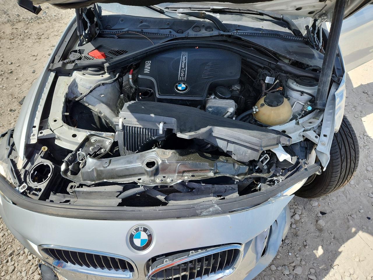 2013 Bmw 328 I Silver vin: WBA3A5G58DNP21780