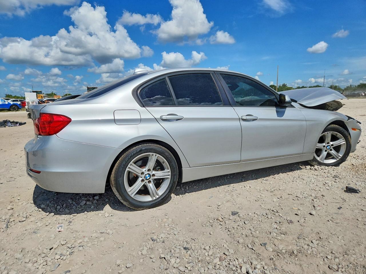 2013 Bmw 328 I Silver vin: WBA3A5G58DNP21780