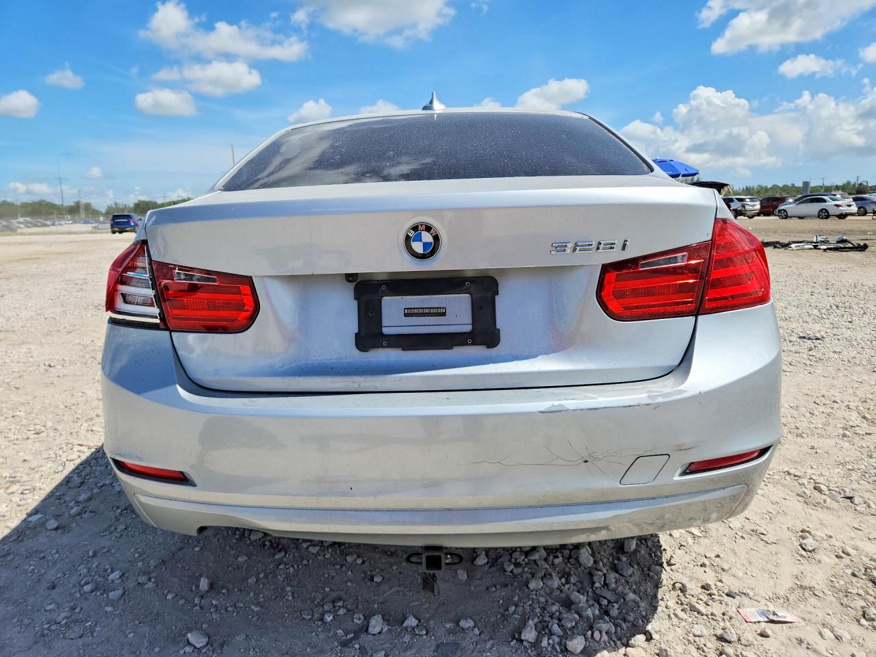 2013 Bmw 328 I Silver vin: WBA3A5G58DNP21780