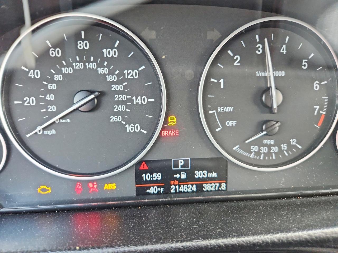 2013 Bmw 328 I Silver vin: WBA3A5G58DNP21780