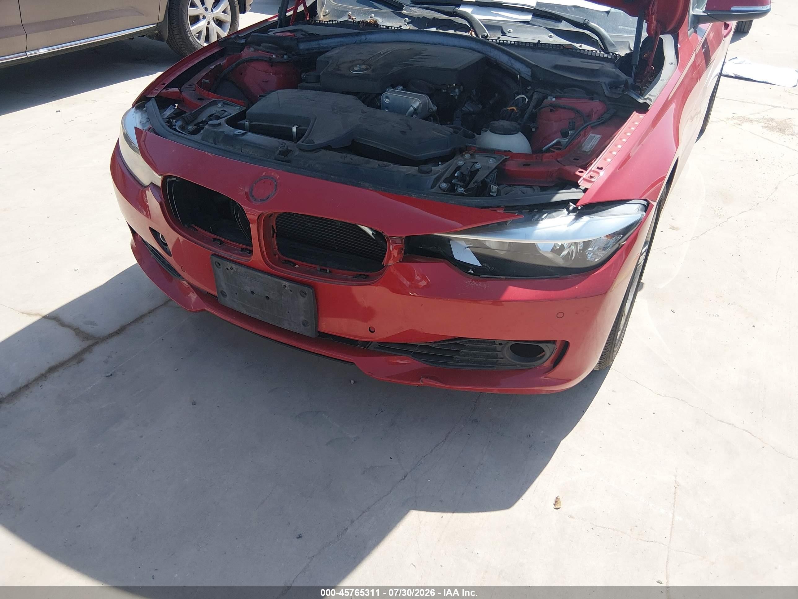 2013 Bmw 328i Red vin: WBA3A5G58DNP23271