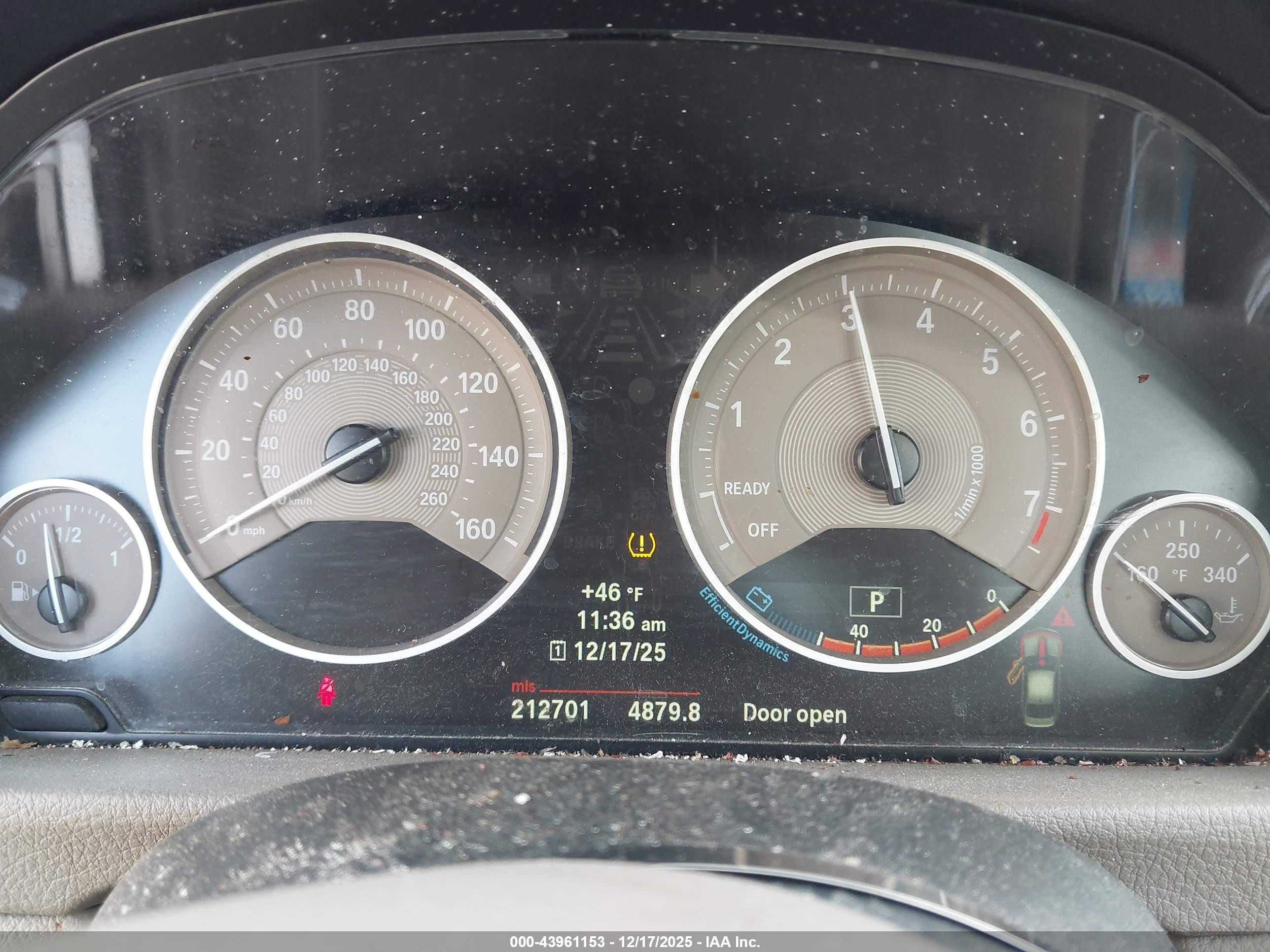 2013 Bmw 328i   Белый vin: WBA3A5G58DNP23920