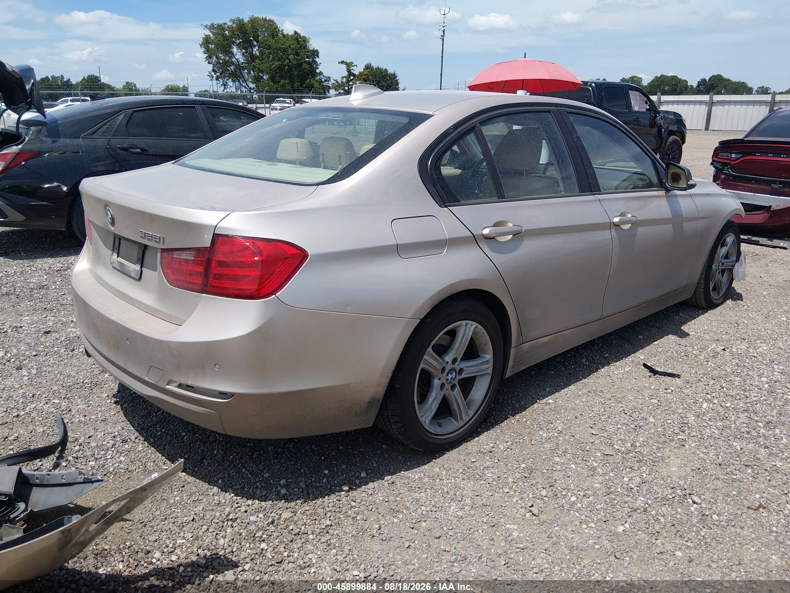 2014 Bmw 328i   Gold vin: WBA3A5G58ENP29492
