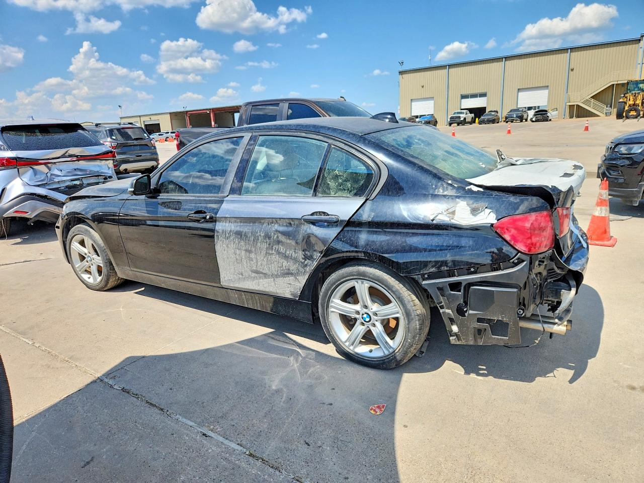 2015 Bmw 328 I Black vin: WBA3A5G58FNS85192
