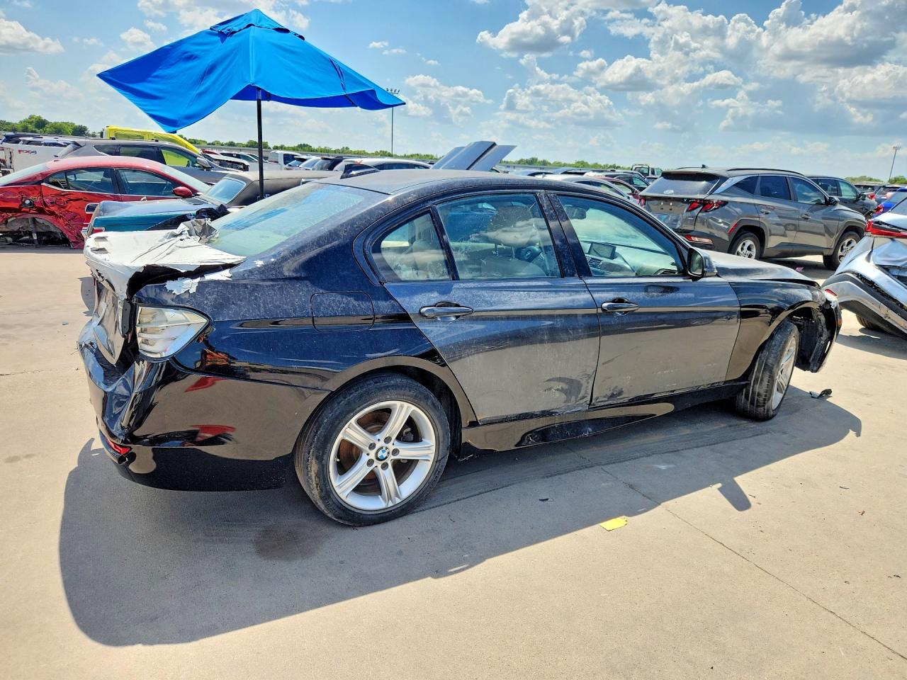 2015 Bmw 328 I Black vin: WBA3A5G58FNS85192