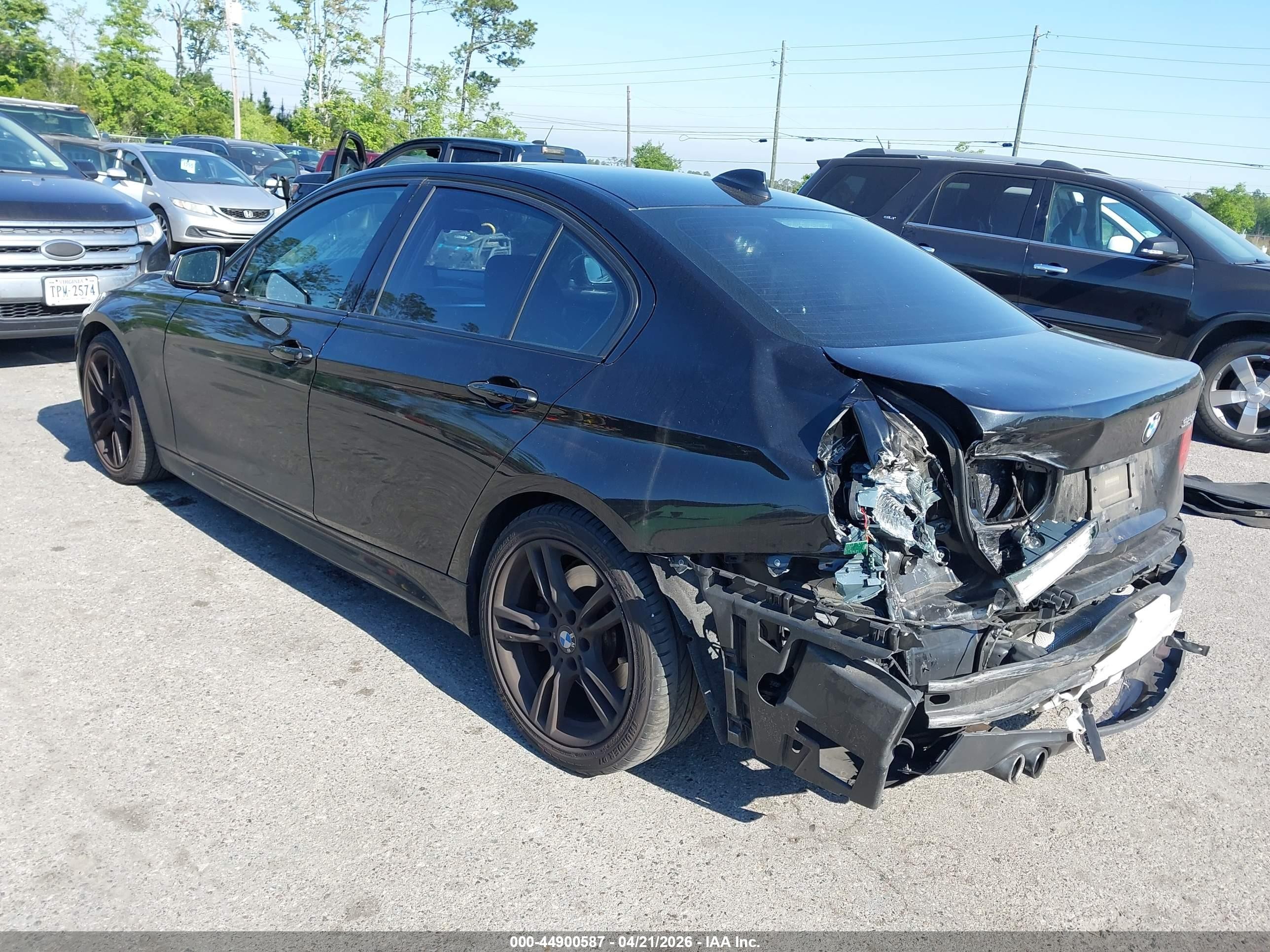 2015 Bmw 328i   Black vin: WBA3A5G58FNS87430