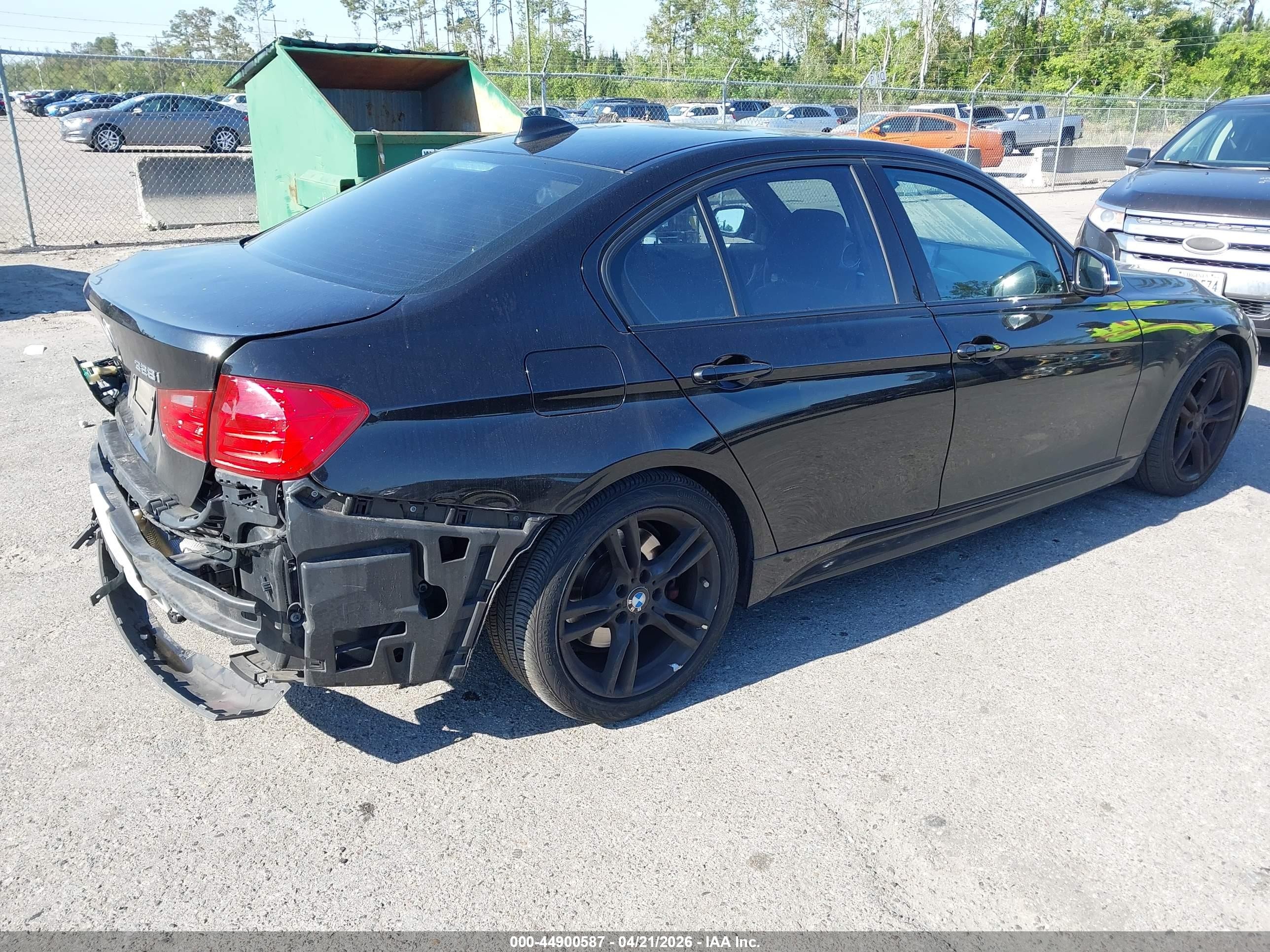 2015 Bmw 328i   Black vin: WBA3A5G58FNS87430