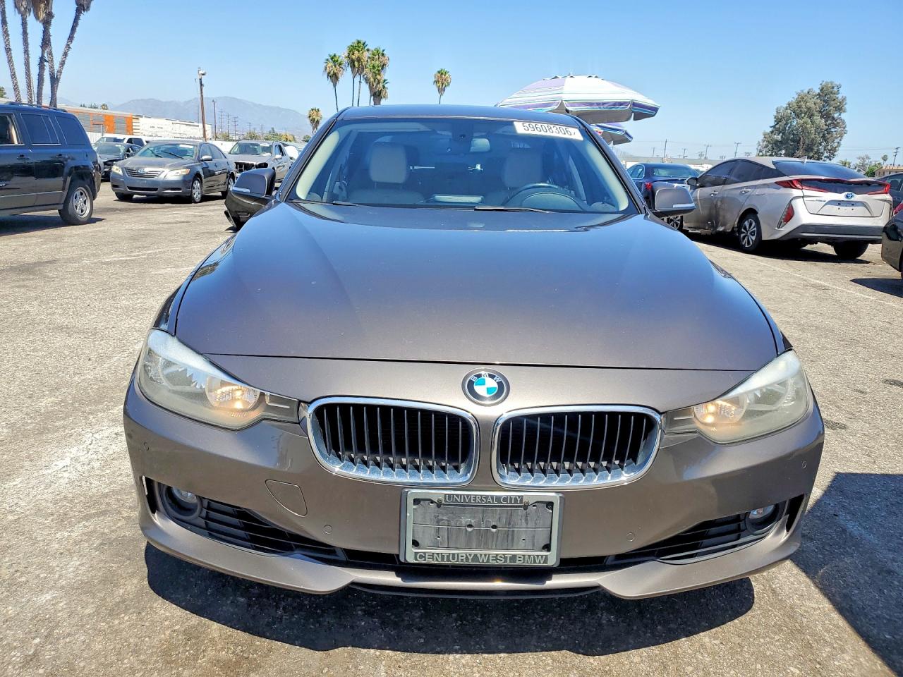 2012 Bmw 328 I Gray vin: WBA3A5G59CNP18238