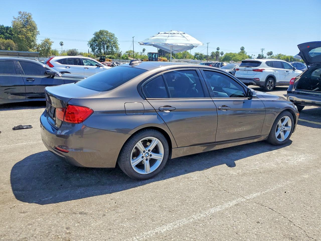 2012 Bmw 328 I Gray vin: WBA3A5G59CNP18238