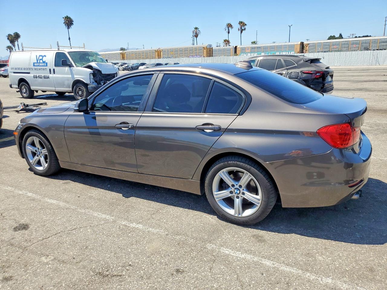 2012 Bmw 328 I Gray vin: WBA3A5G59CNP18238