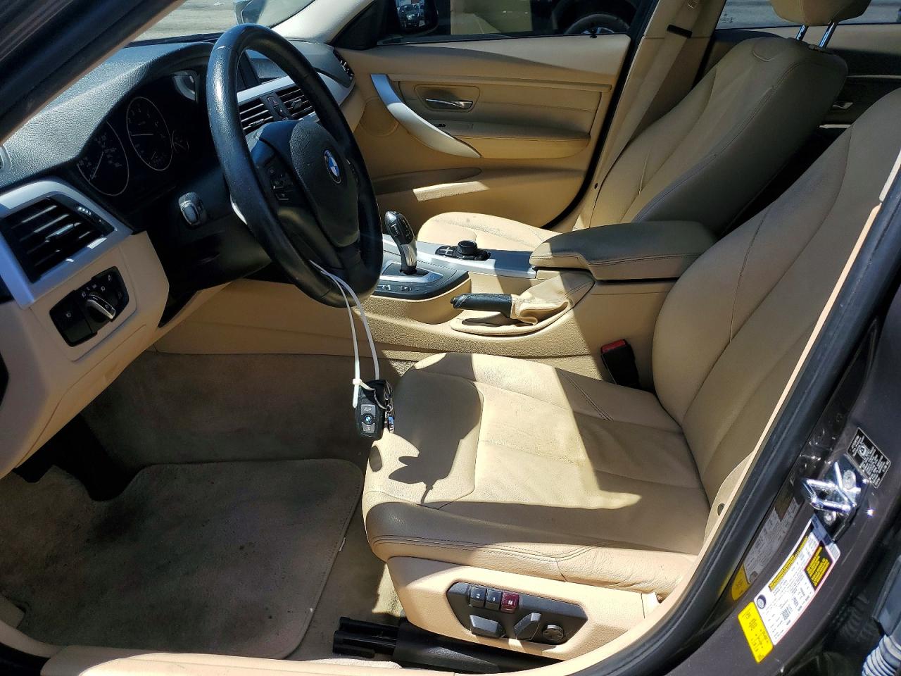 2012 Bmw 328 I Gray vin: WBA3A5G59CNP18238