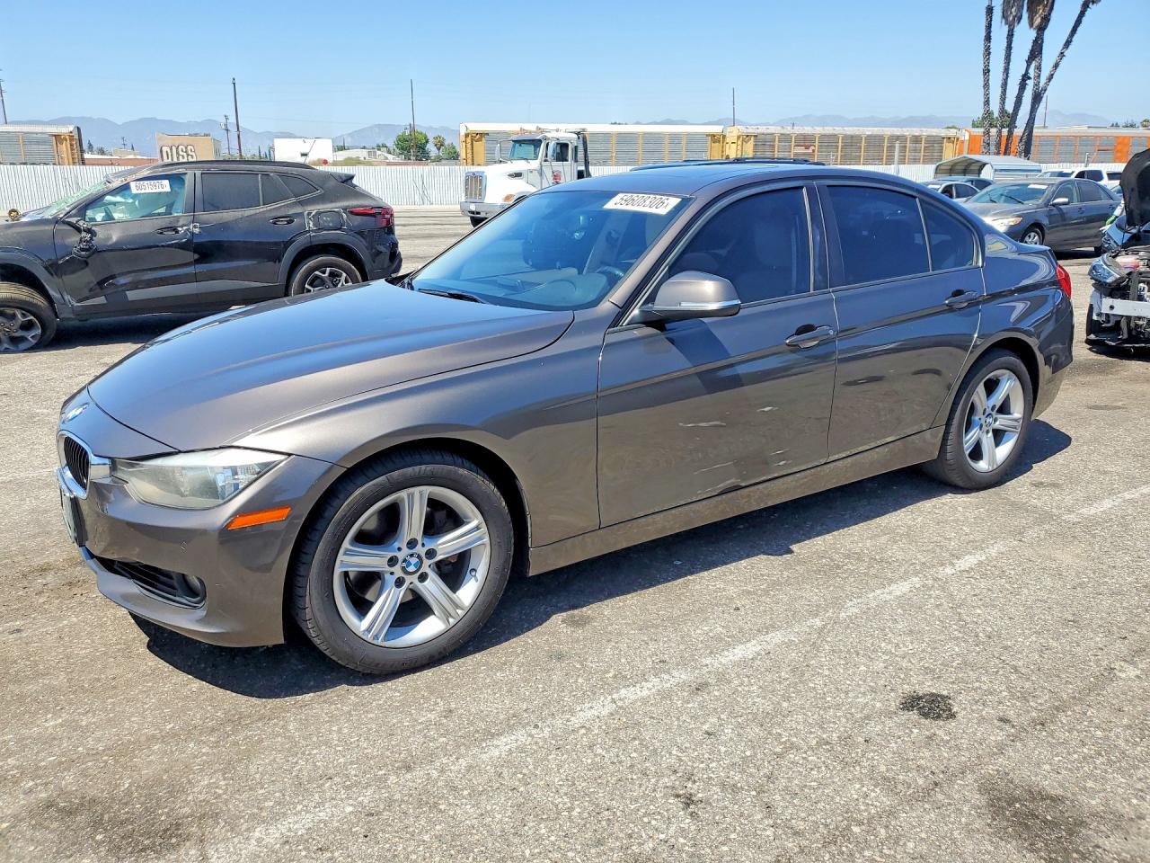 2012 Bmw 328 I Gray vin: WBA3A5G59CNP18238
