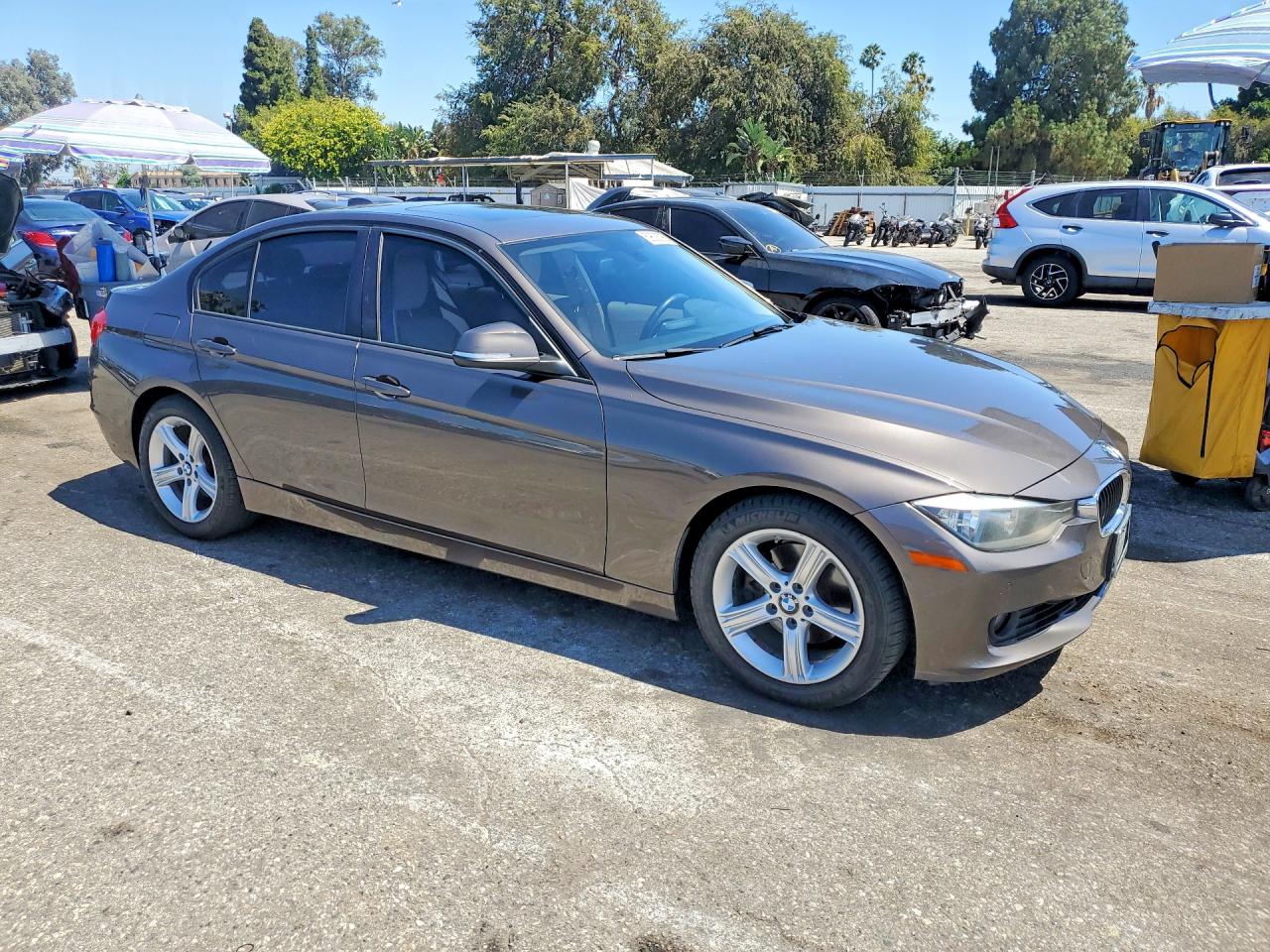 2012 Bmw 328 I Gray vin: WBA3A5G59CNP18238