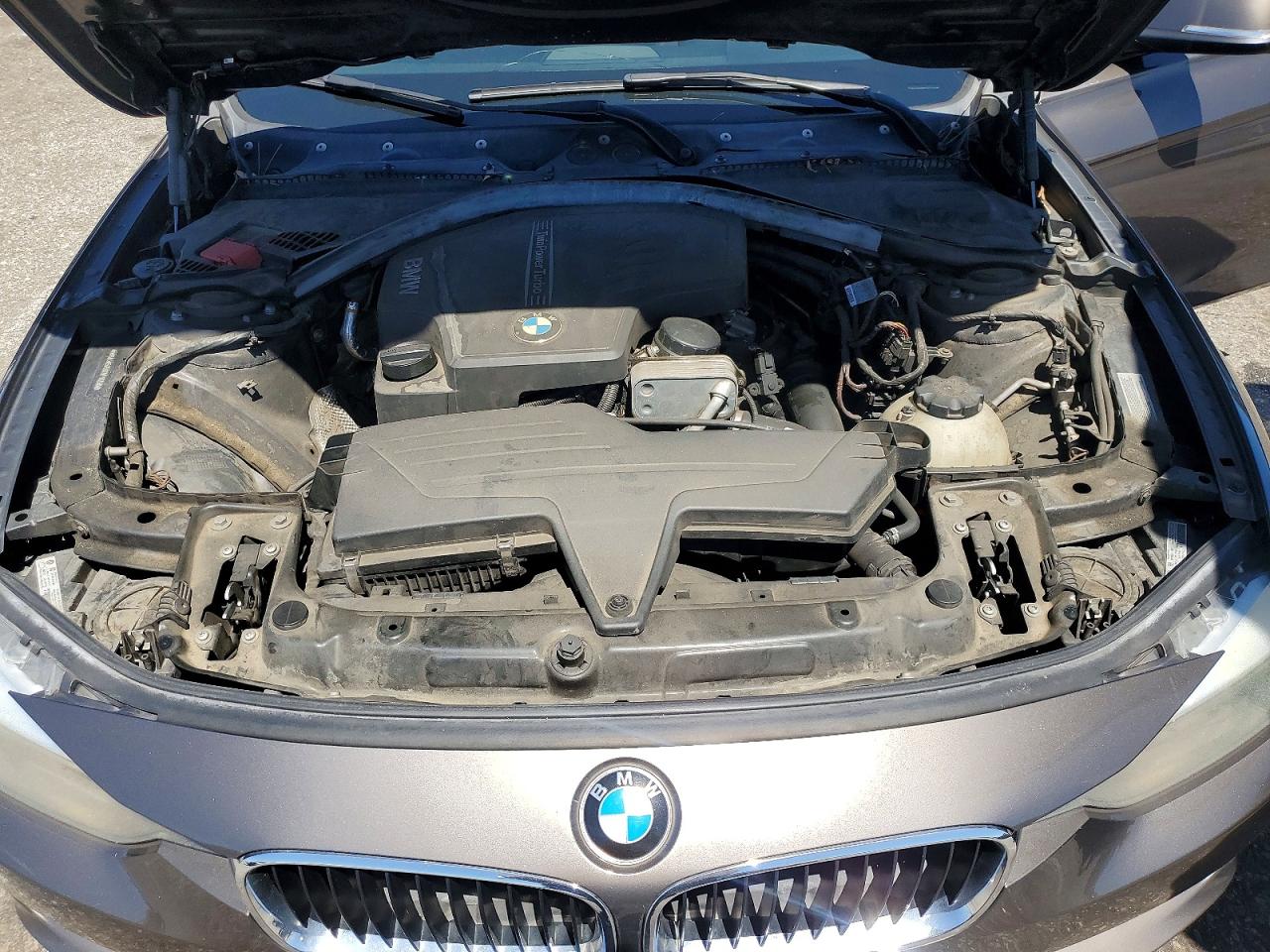 2012 Bmw 328 I Gray vin: WBA3A5G59CNP18238