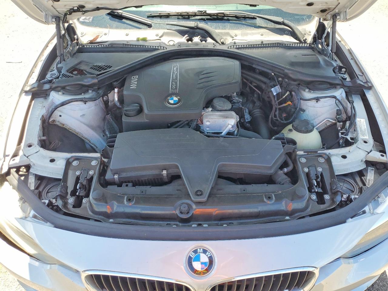 2013 Bmw 328 I Silver vin: WBA3A5G59DNP20217