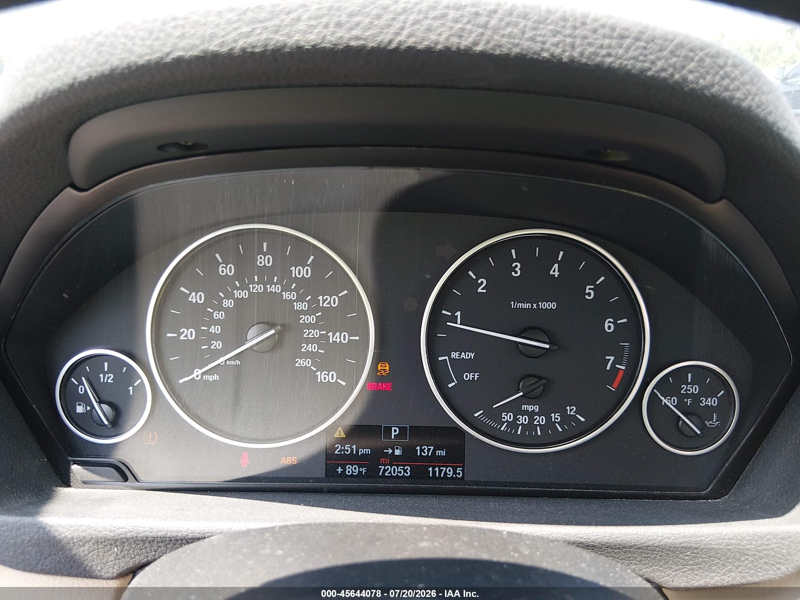 2014 Bmw 328i   Brown vin: WBA3A5G59ENP31459