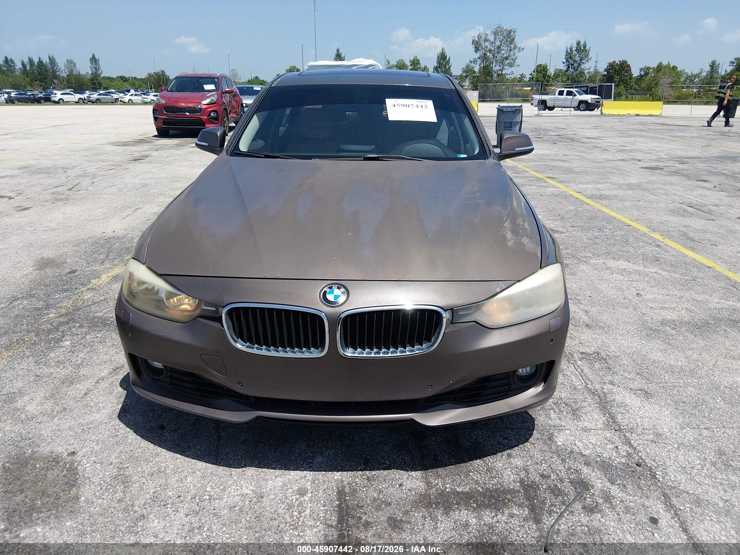 2014 Bmw 328i   Brown vin: WBA3A5G59ENP32305