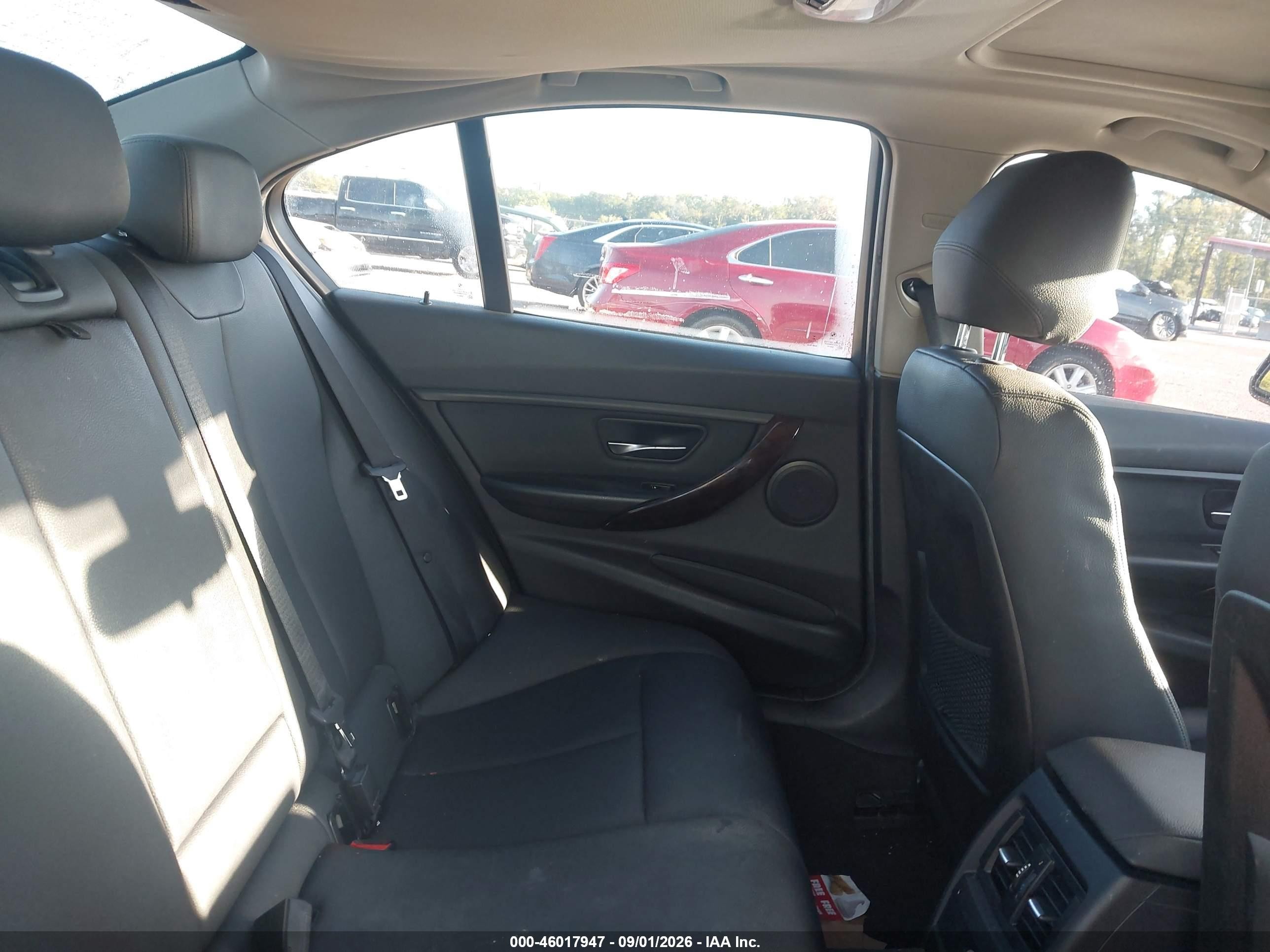 2015 Bmw 3 Series 328i Black vin: WBA3A5G59FNS88280