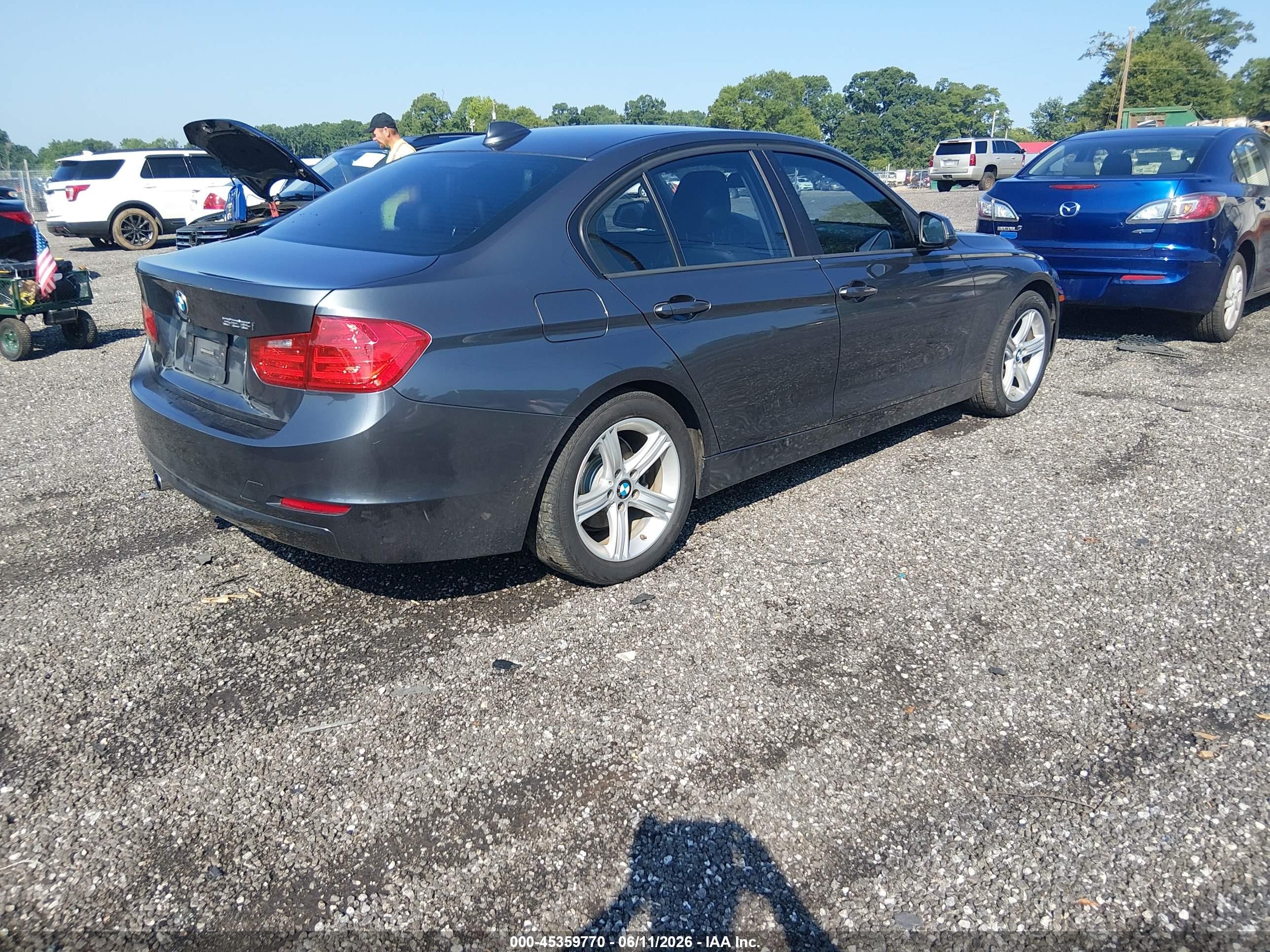 2013 Bmw 328i   Gray vin: WBA3A5G5XDNP20288