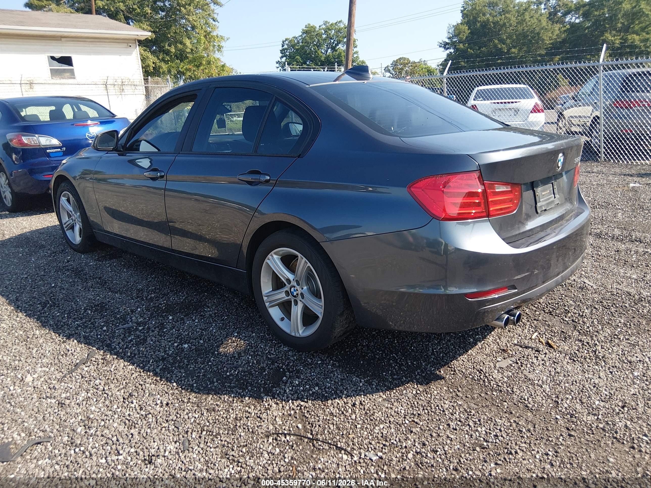 2013 Bmw 328i   Gray vin: WBA3A5G5XDNP20288