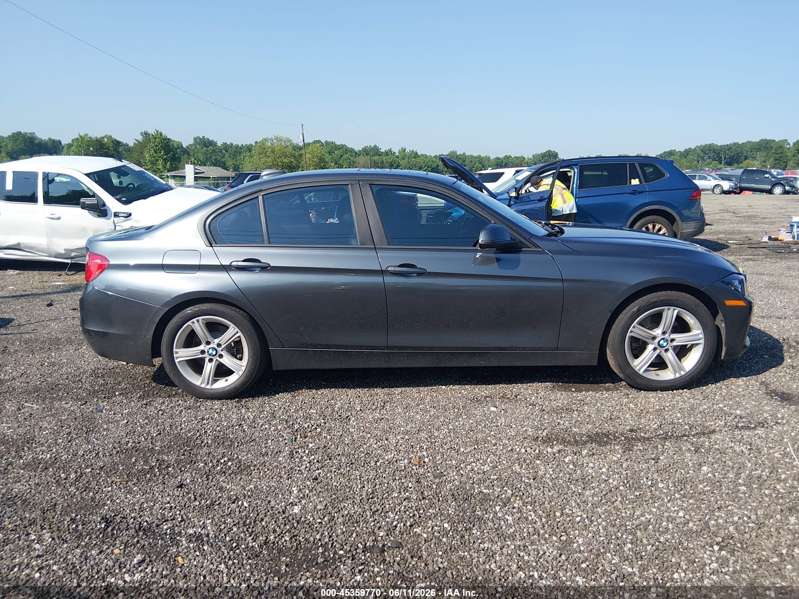 2013 Bmw 328i   Gray vin: WBA3A5G5XDNP20288