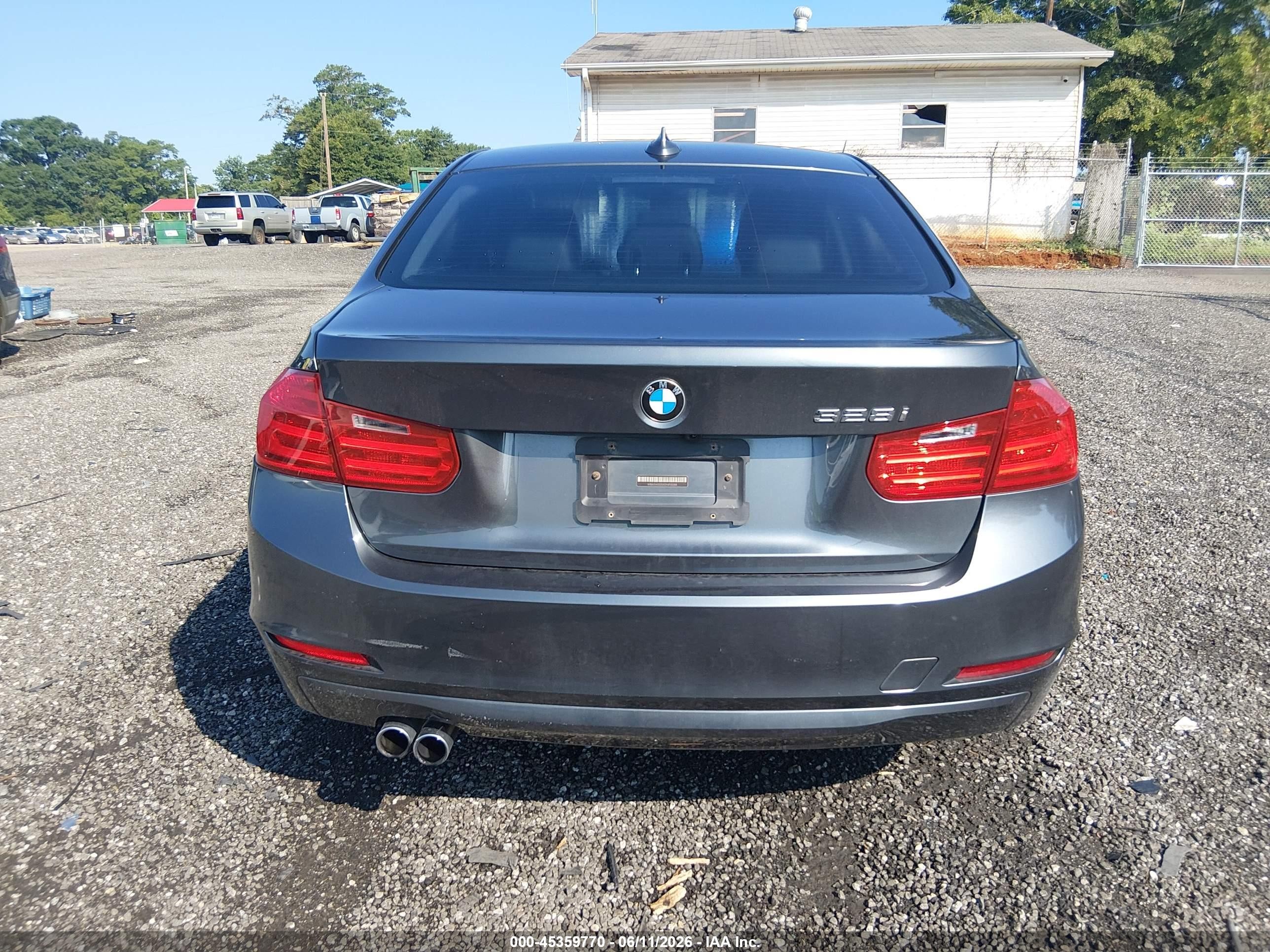 2013 Bmw 328i   Gray vin: WBA3A5G5XDNP20288