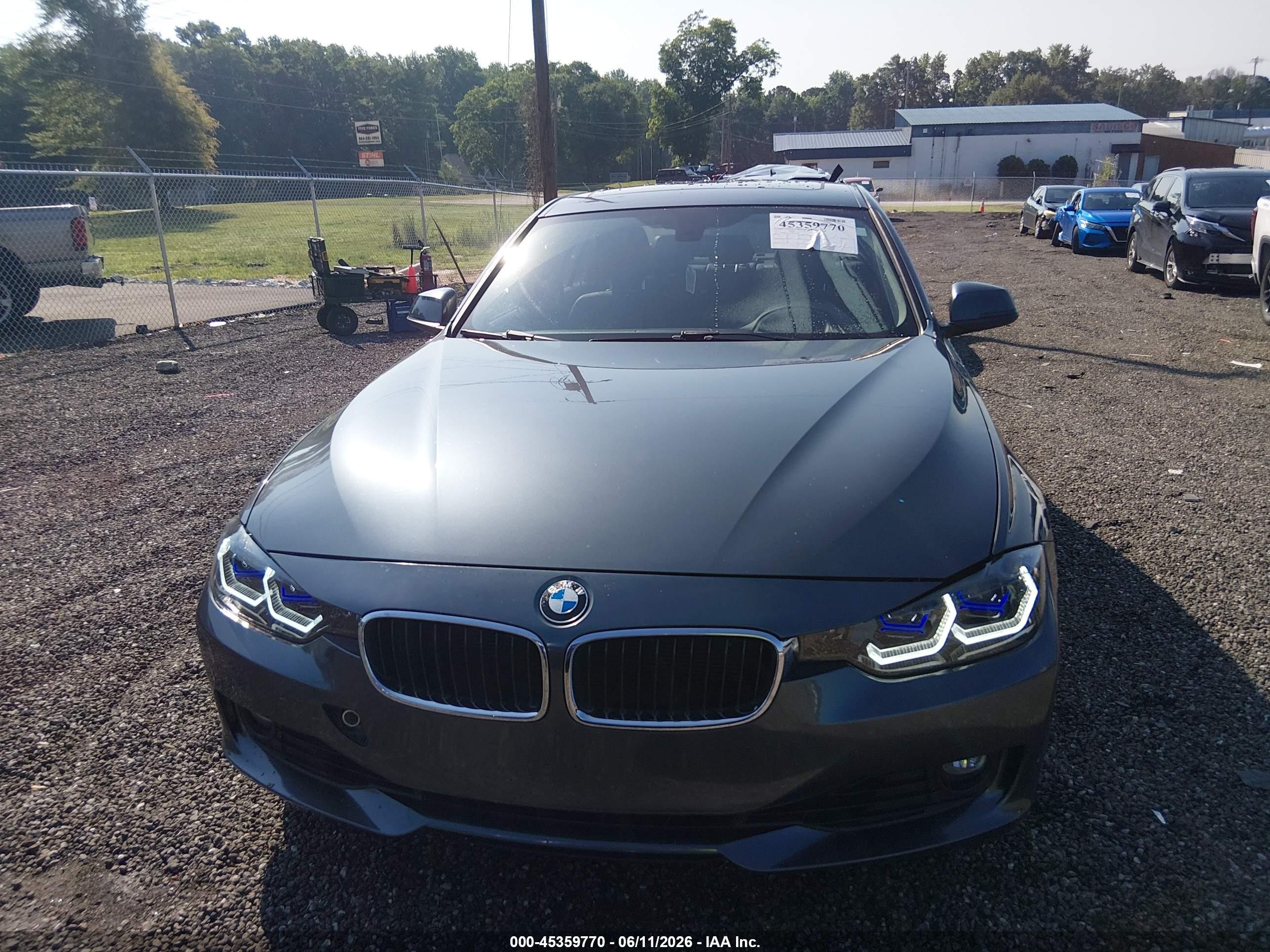 2013 Bmw 328i   Gray vin: WBA3A5G5XDNP20288