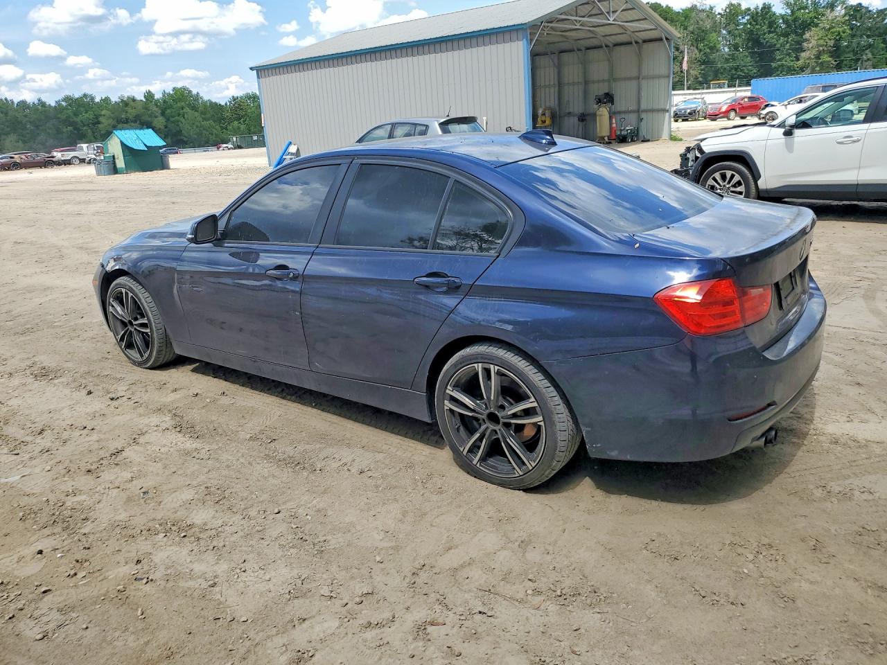 2013 Bmw 328 I Blue vin: WBA3A5G5XDNP22218