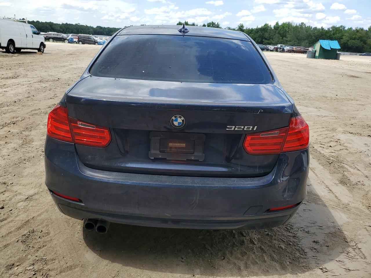 2013 Bmw 328 I Blue vin: WBA3A5G5XDNP22218