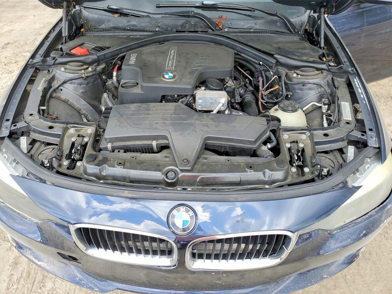 2013 Bmw 328 I Blue vin: WBA3A5G5XDNP22218