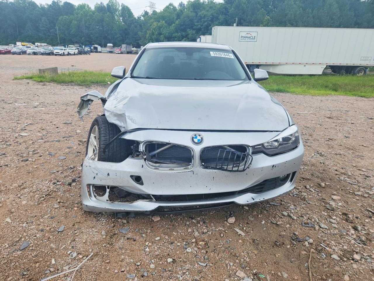 2013 Bmw 328 I Silver vin: WBA3A5G5XDNP23076