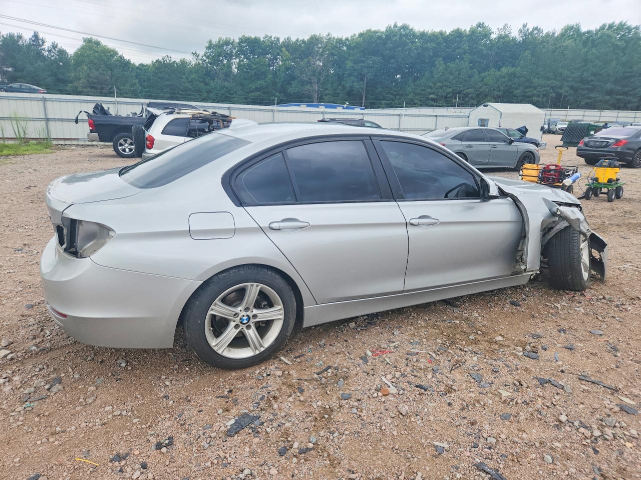 2013 Bmw 328 I Silver vin: WBA3A5G5XDNP23076
