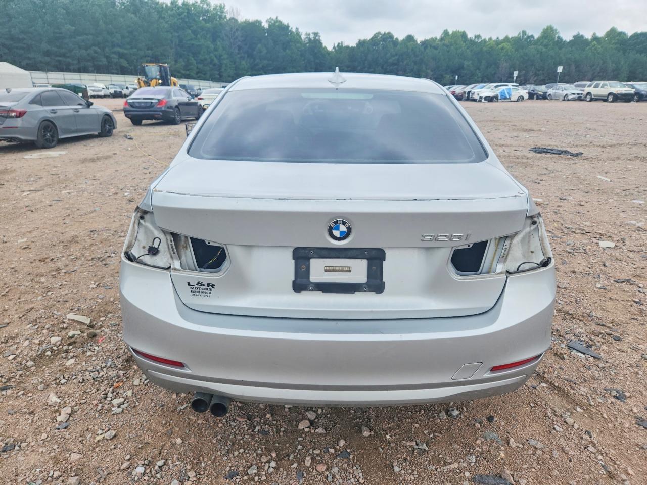 2013 Bmw 328 I Silver vin: WBA3A5G5XDNP23076