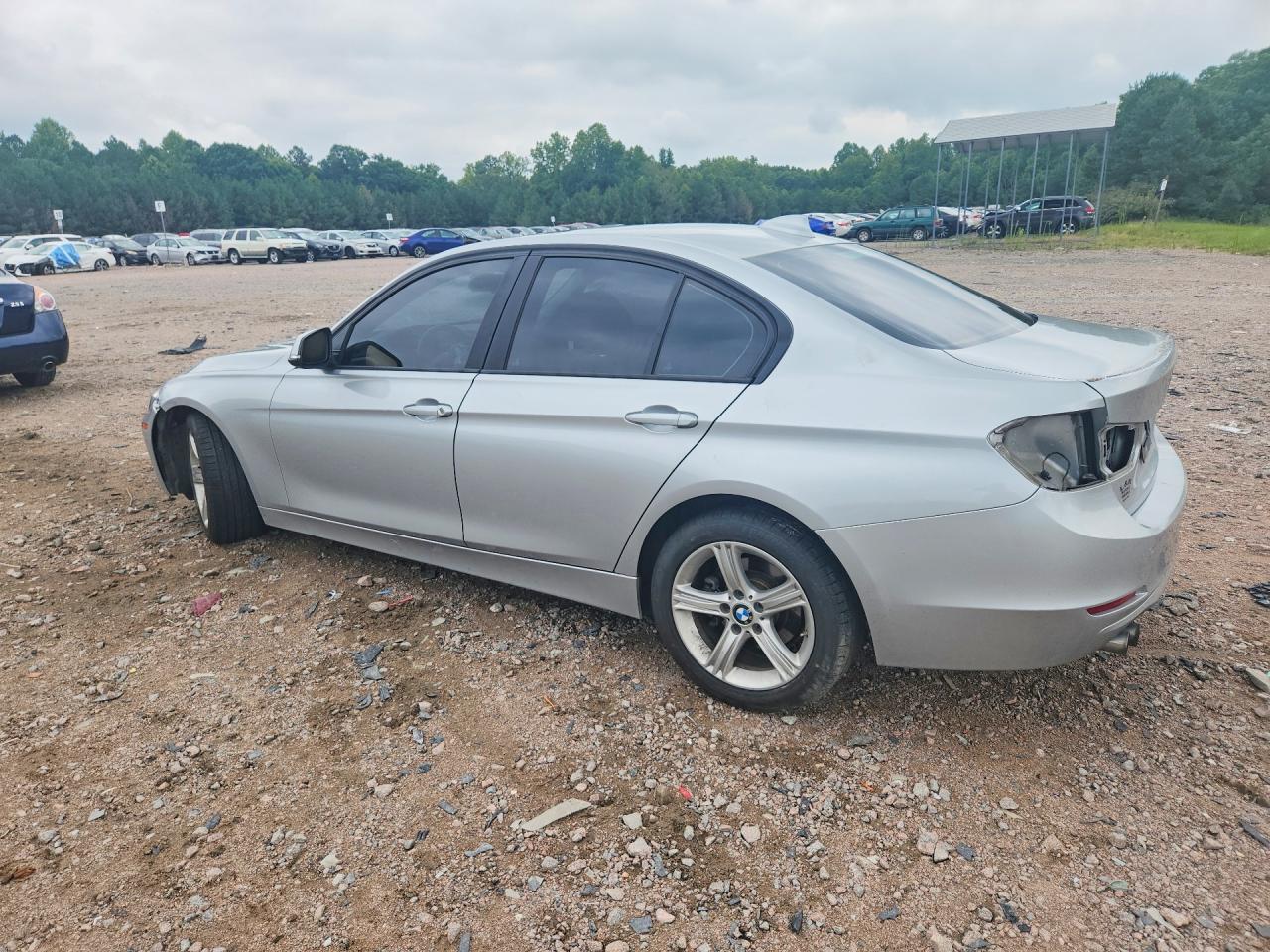 2013 Bmw 328 I Silver vin: WBA3A5G5XDNP23076