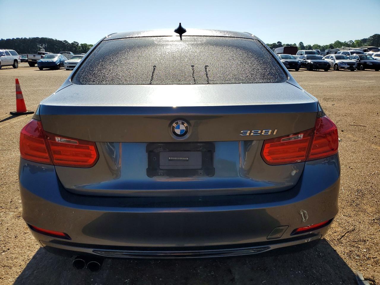 2015 Bmw 328 I Gray vin: WBA3A5G5XFNS83511