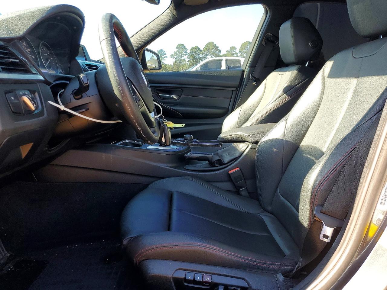 2015 Bmw 328 I Gray vin: WBA3A5G5XFNS83511