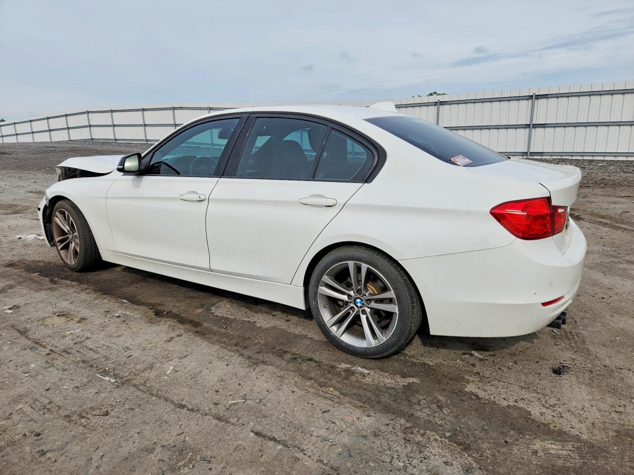 2015 Bmw 328 I White vin: WBA3A5G5XFNS86957