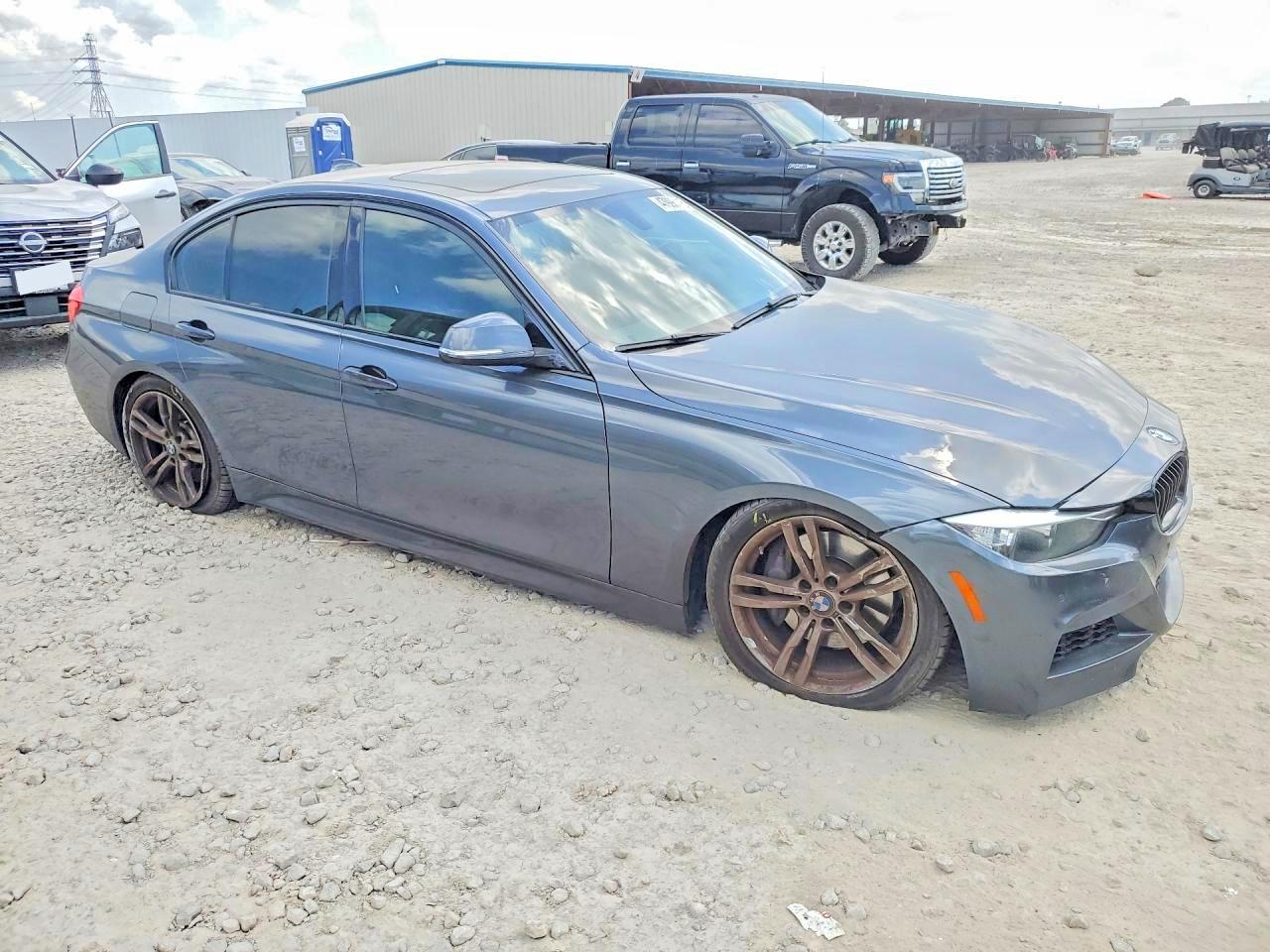 2015 Bmw 328 I Black vin: WBA3A5G5XFNS90278