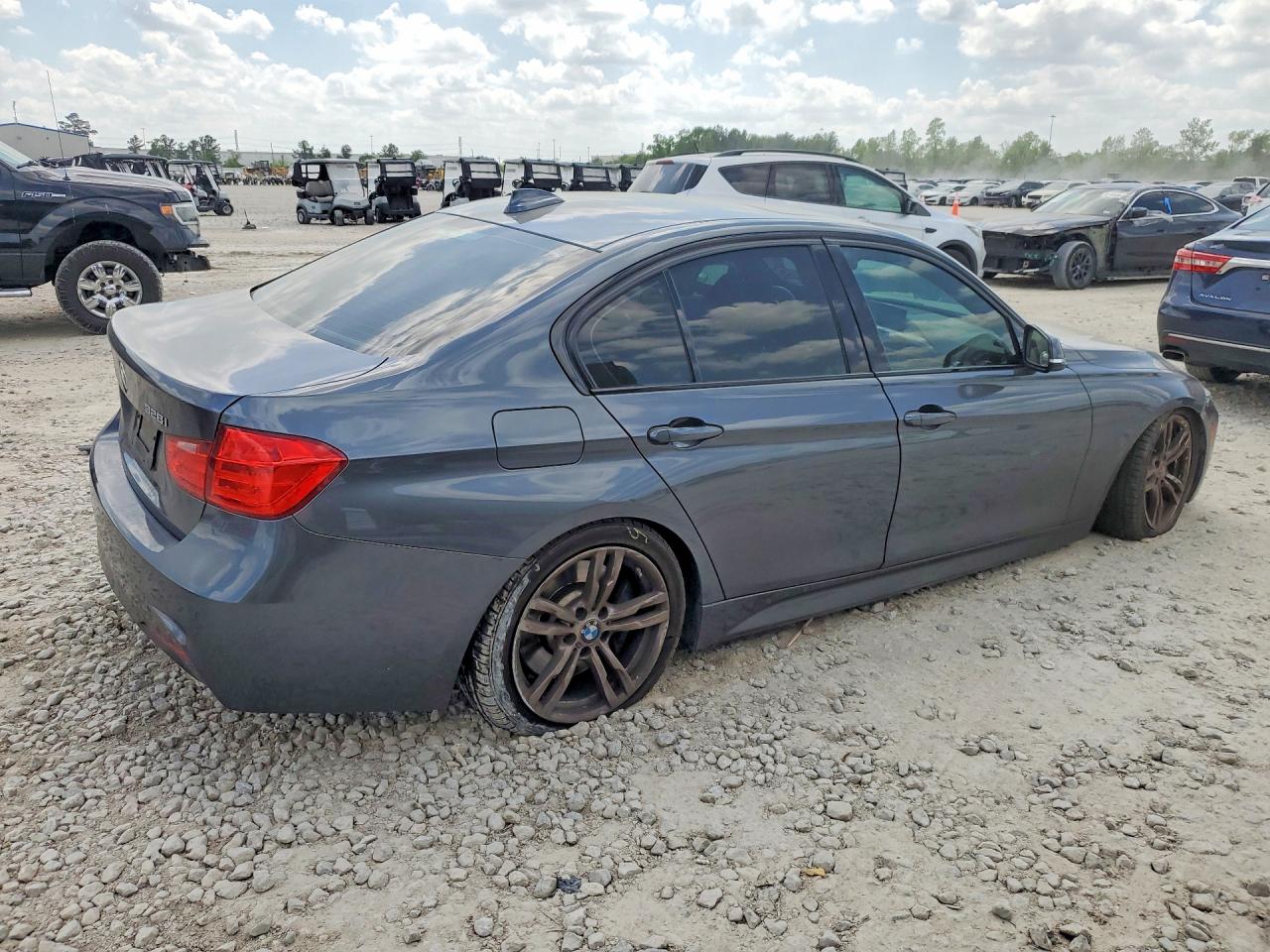 2015 Bmw 328 I Black vin: WBA3A5G5XFNS90278