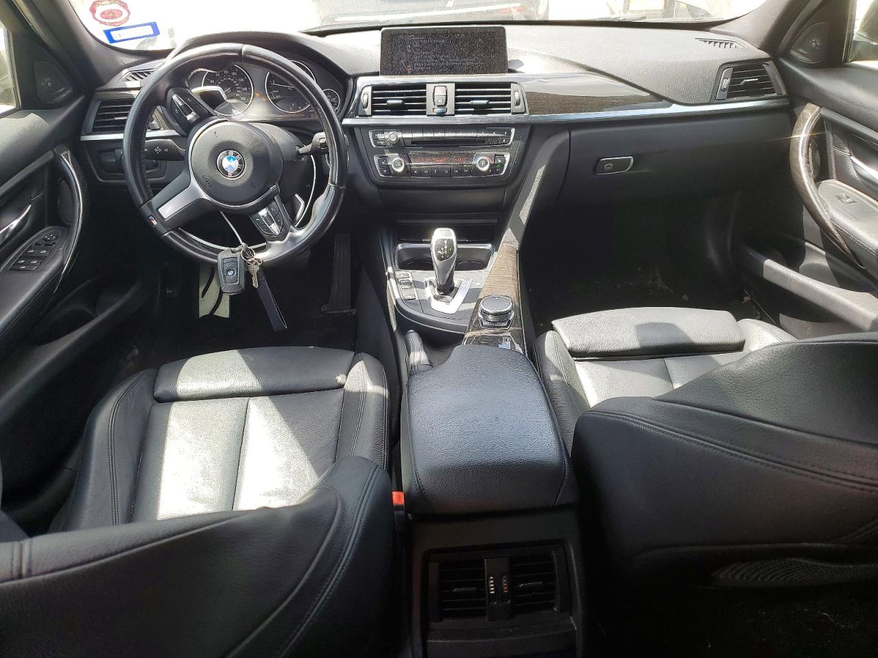 2015 Bmw 328 I Black vin: WBA3A5G5XFNS90278