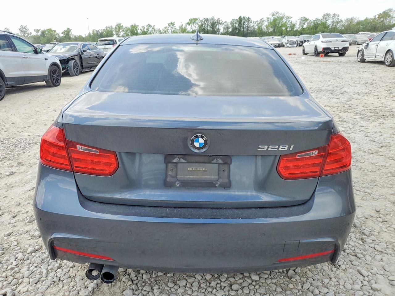 2015 Bmw 328 I Black vin: WBA3A5G5XFNS90278